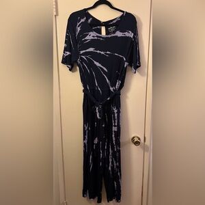 Torrid Tie-dye Jumpsuit Size 1